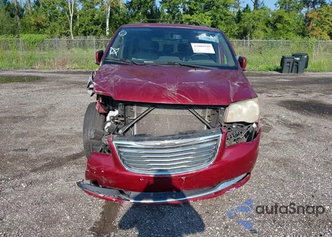 2012 Chrysler Town & Country Touring from USA, damaged, VIN 2C4RC1BG0CR400990